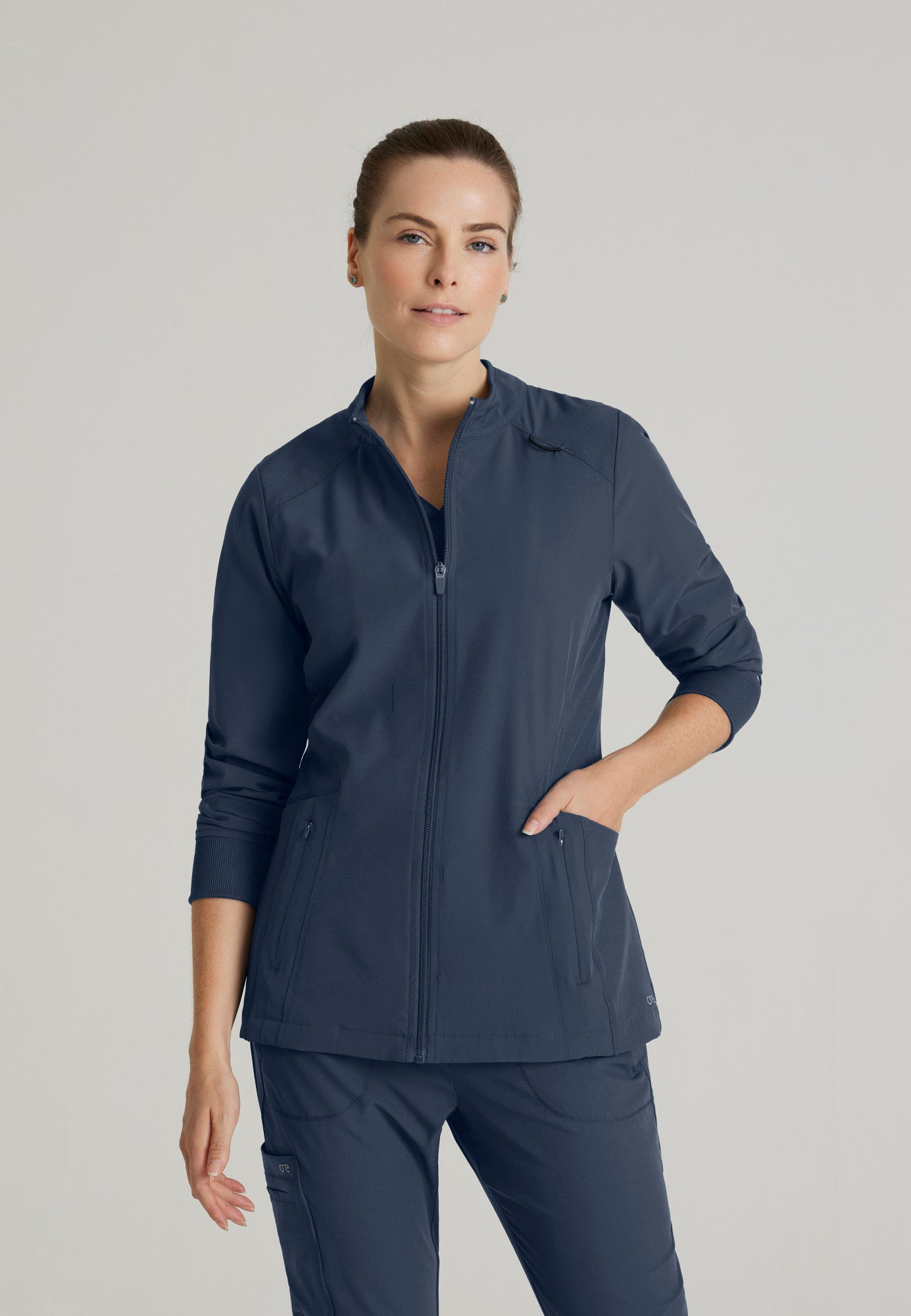 Women's Venture 4 Pocket Zip Up Warm-Up (BOW894)