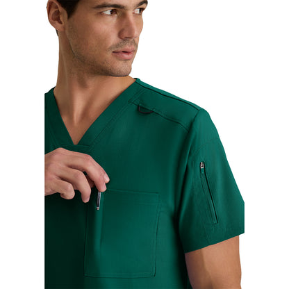 Men's Murphy 2-Pocket V-Neck Top (GRST079)