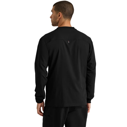 Men's React 5-Pocket Crewneck Warmup Scrub Jacket (GRSW871)