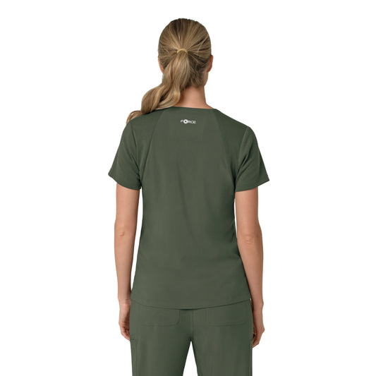Carhartt Force Cross-Flex Women's Flex Panel V-Neck Scrub Top C13210