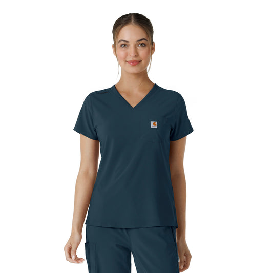 Carhartt Force Cross-Flex Women's Tuck-In Scrub Top (C13410)