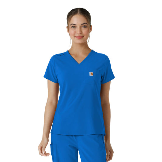 Carhartt Force Cross-Flex Women's Tuck-In Scrub Top (C13410)