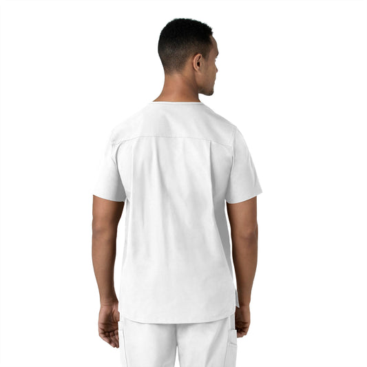 Men's V-Neck Shirttail Top C16113