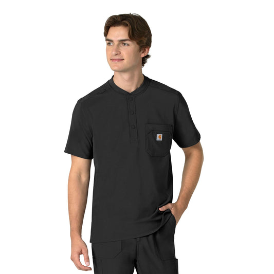 Carhartt Force Cross-Flex Men's Henley Scrub Top (C16310)