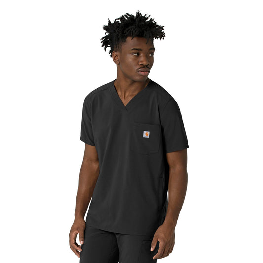 Carhartt Force Cross-Flex Men's V-Neck Scrub Top (C16410)