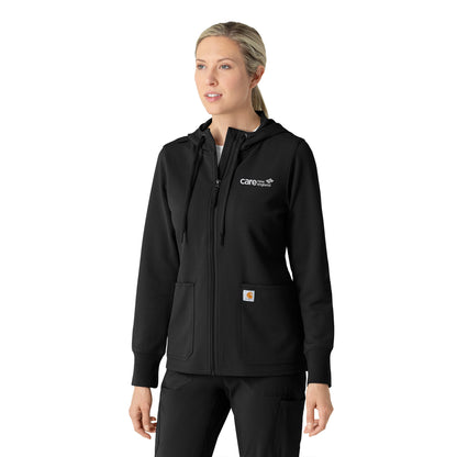 Carhartt® Layers Women's Full Zip Waffle Hoodie
