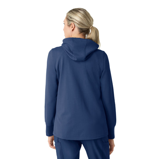Layers Women's Full Zip Waffle Hoodie