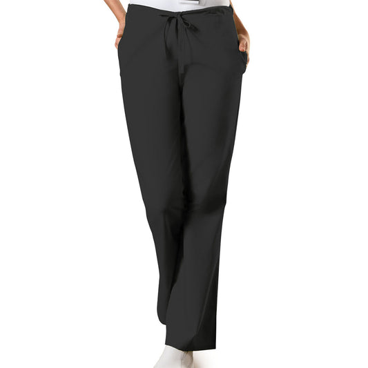 Women's Natural Rise Flare Leg Drawstring Pant 4101