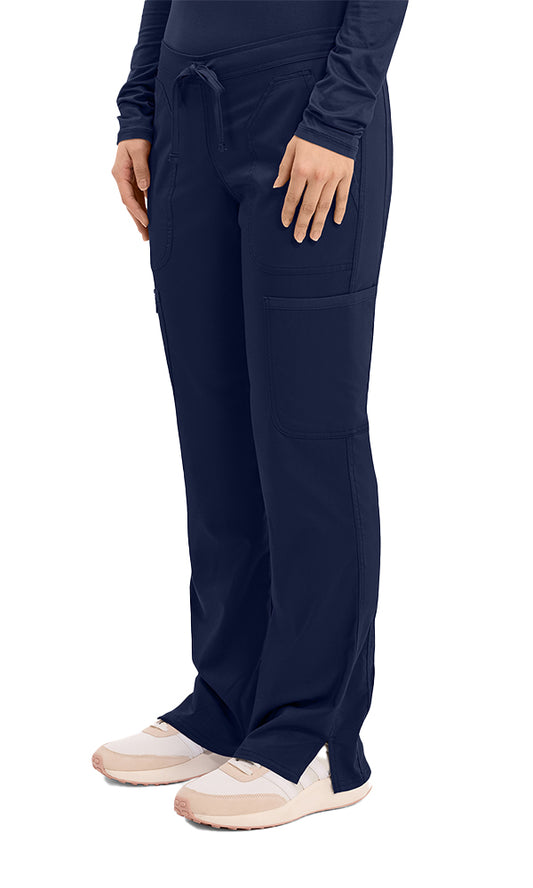 Women's Mid Rise Moderate Flare Drawstring Pant