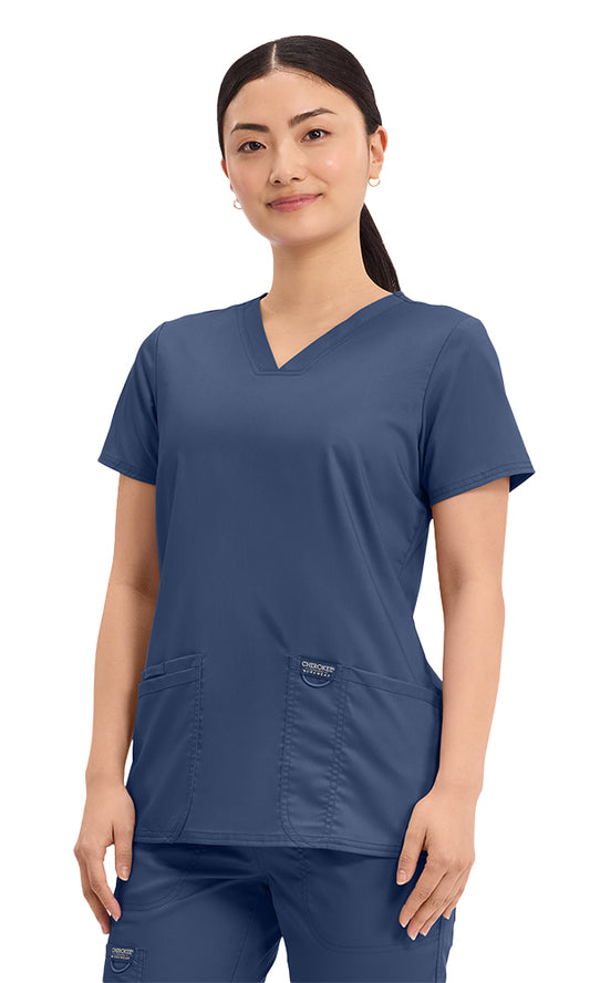 Women's 3-Pocket V-Neck Top