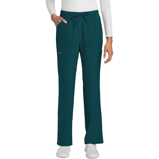 Women's Mid Rise Drawstring Trouser Cargo Pant CK272A