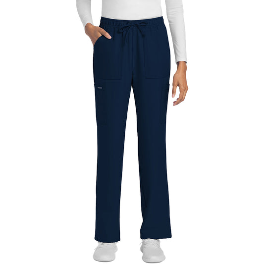 Women's Mid Rise Drawstring Trouser Cargo Pant CK272A