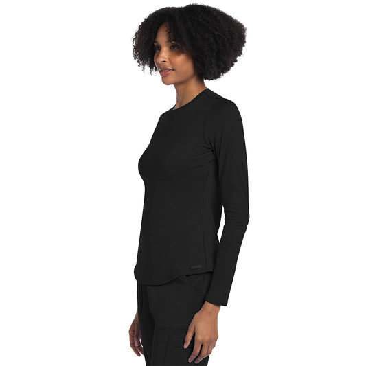 Women's Long Sleeve Underscrub Knit Tee (CK773)