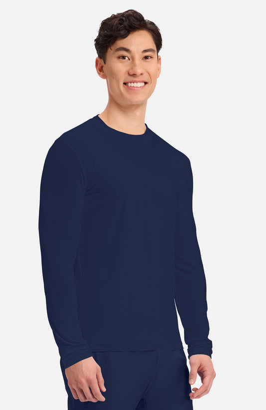 Men's Long Sleeve Underscrub Knit Tee (CK807)