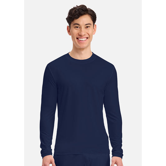 Men's Long Sleeve Underscrub Knit Tee (CK807)