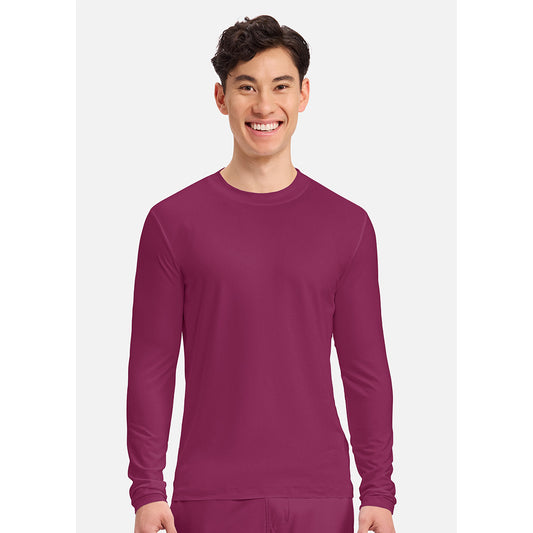 Men's Long Sleeve Underscrub Knit Tee (CK807)
