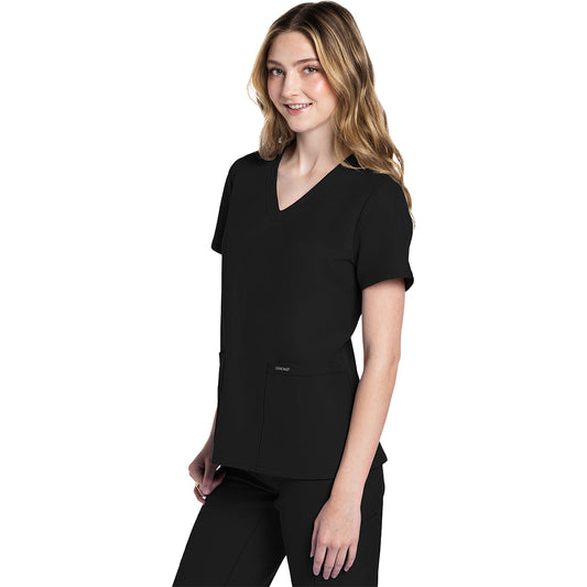 Women's V-Neck Top (CK953A)