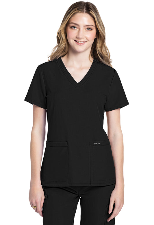 Women's V-Neck Top (CK953A)