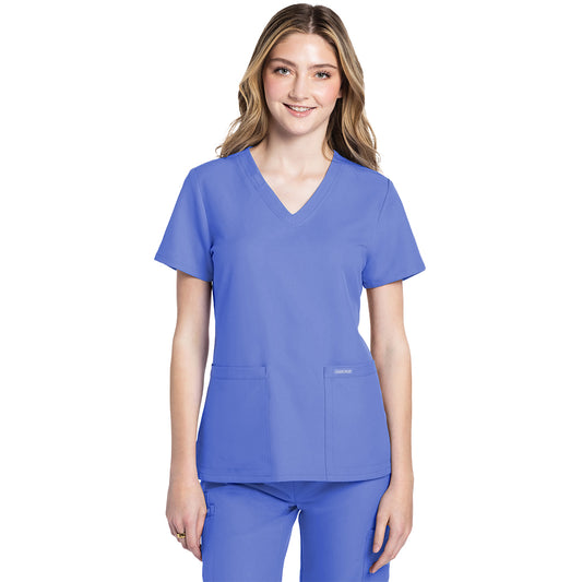 Women's V-Neck Top CK953A