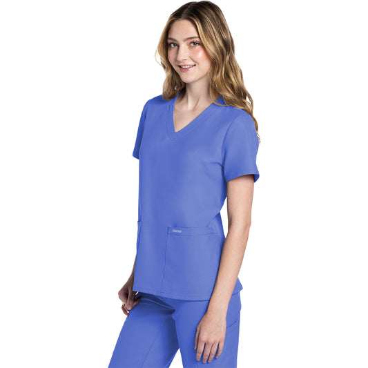 Women's V-Neck Top CK953A