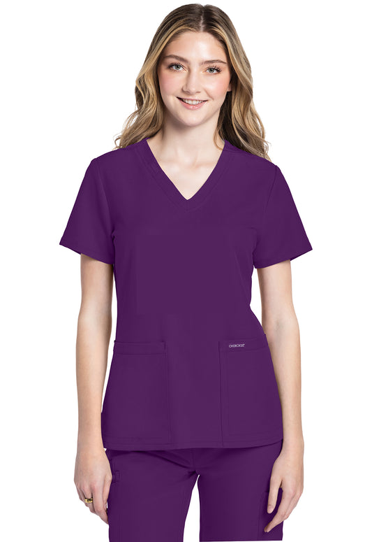 Women's V-Neck Top (CK953A)