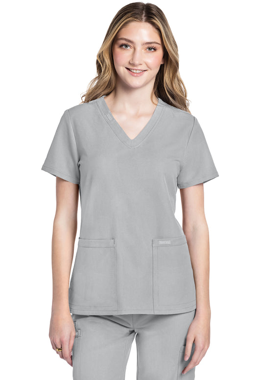 Women's V-Neck Top (CK953A)