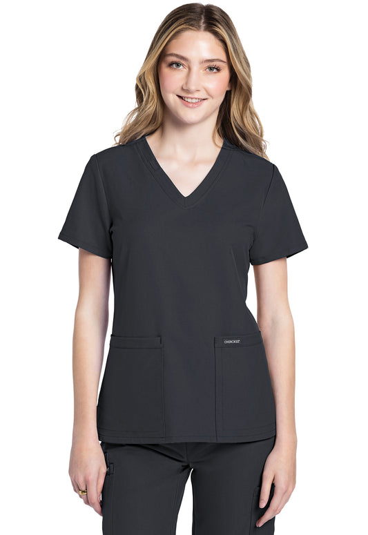 Women's V-Neck Top (CK953A)