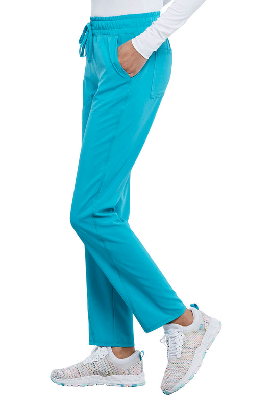Women's Mid Rise Drawstring Tapered Leg Pant Tall