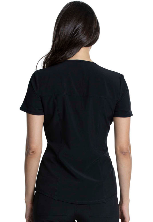 Women's 3-Pocket V-Neck Scrub Top (CKA685)