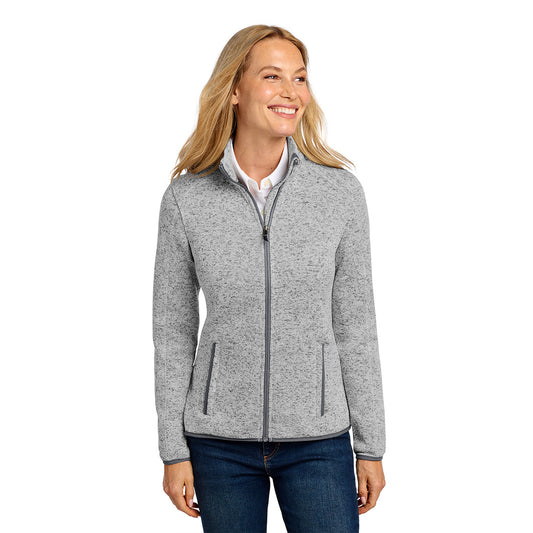 Port Authority® Women's Sweater Fleece Jacket L232