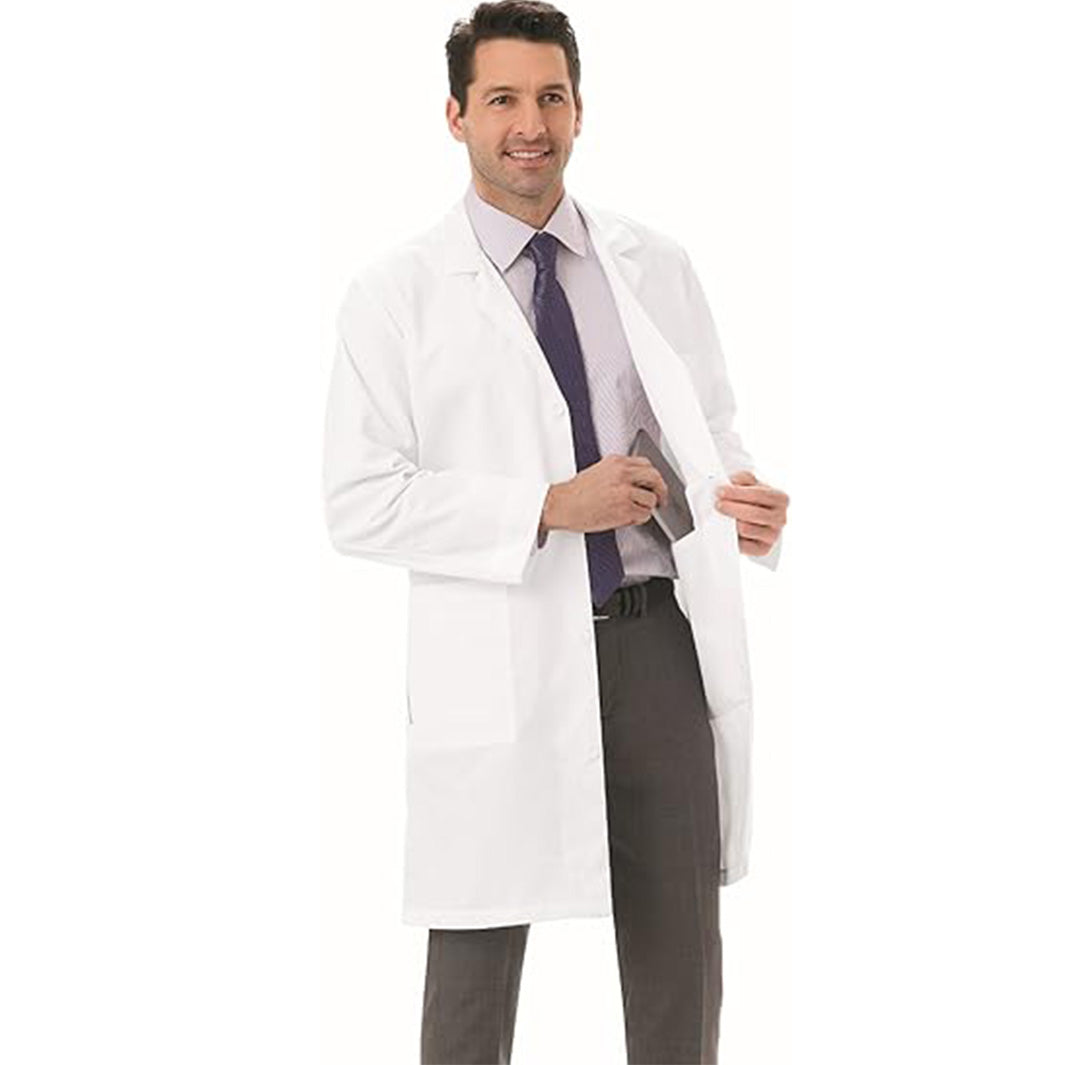 Meta Lab Coats Men's 38" 6-Pocket Lab Coat
