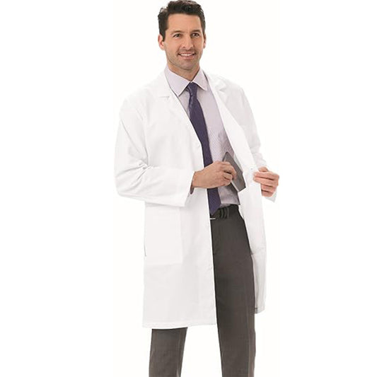 Meta Lab Coats Men's 38" 6-Pocket Lab Coat
