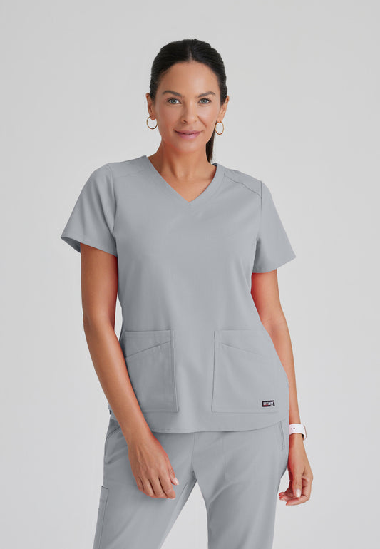 Women's Emma 4-Pocket V-Neck Top (GRST011)