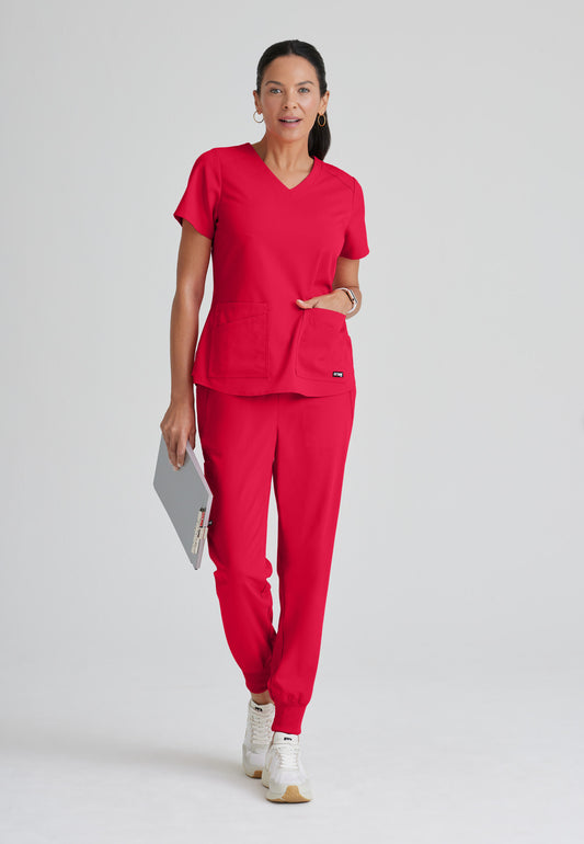 Women's Emma 4-Pocket V-Neck Top (GRST011)