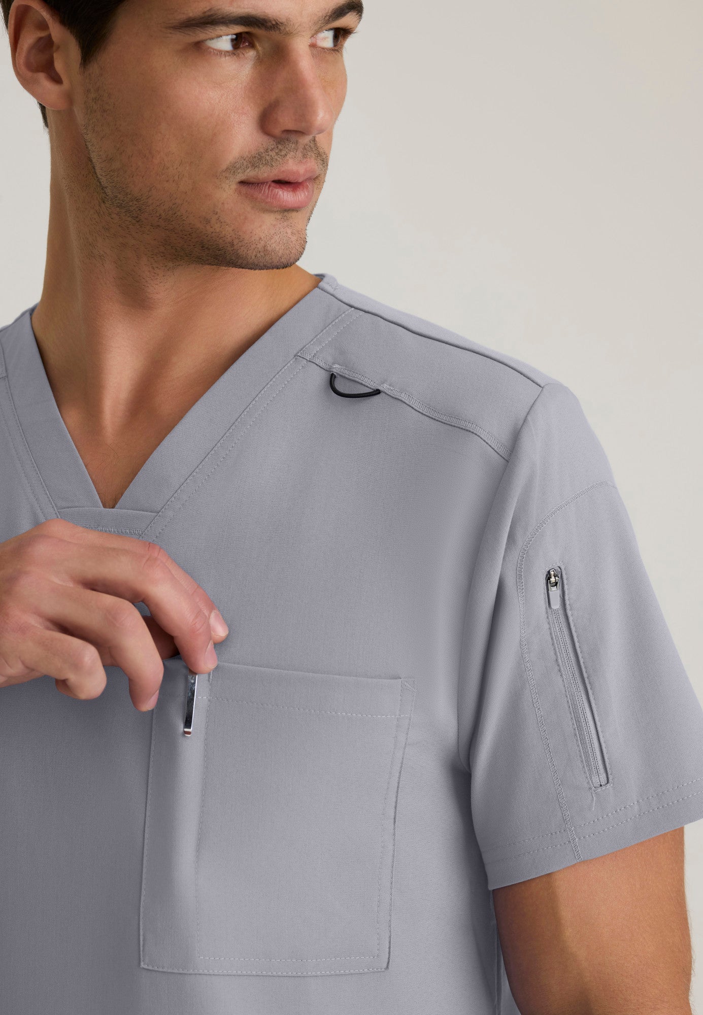 Men's Murphy V-Neck Top - GRST079