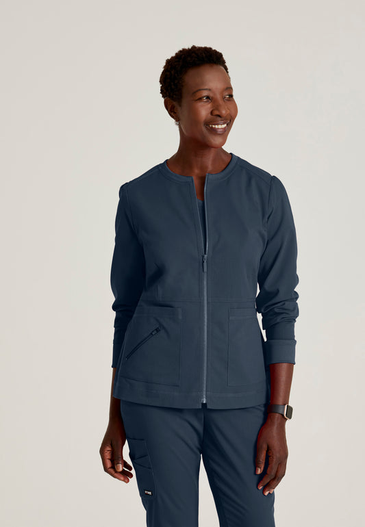 Women's Millie 3-Pocket Zip Warmup Jacket (GRSW017)