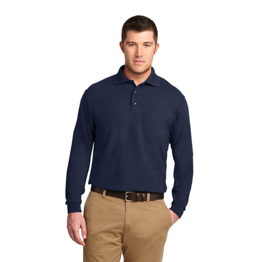 Adult Silk Touch™ Long Sleeve Polo