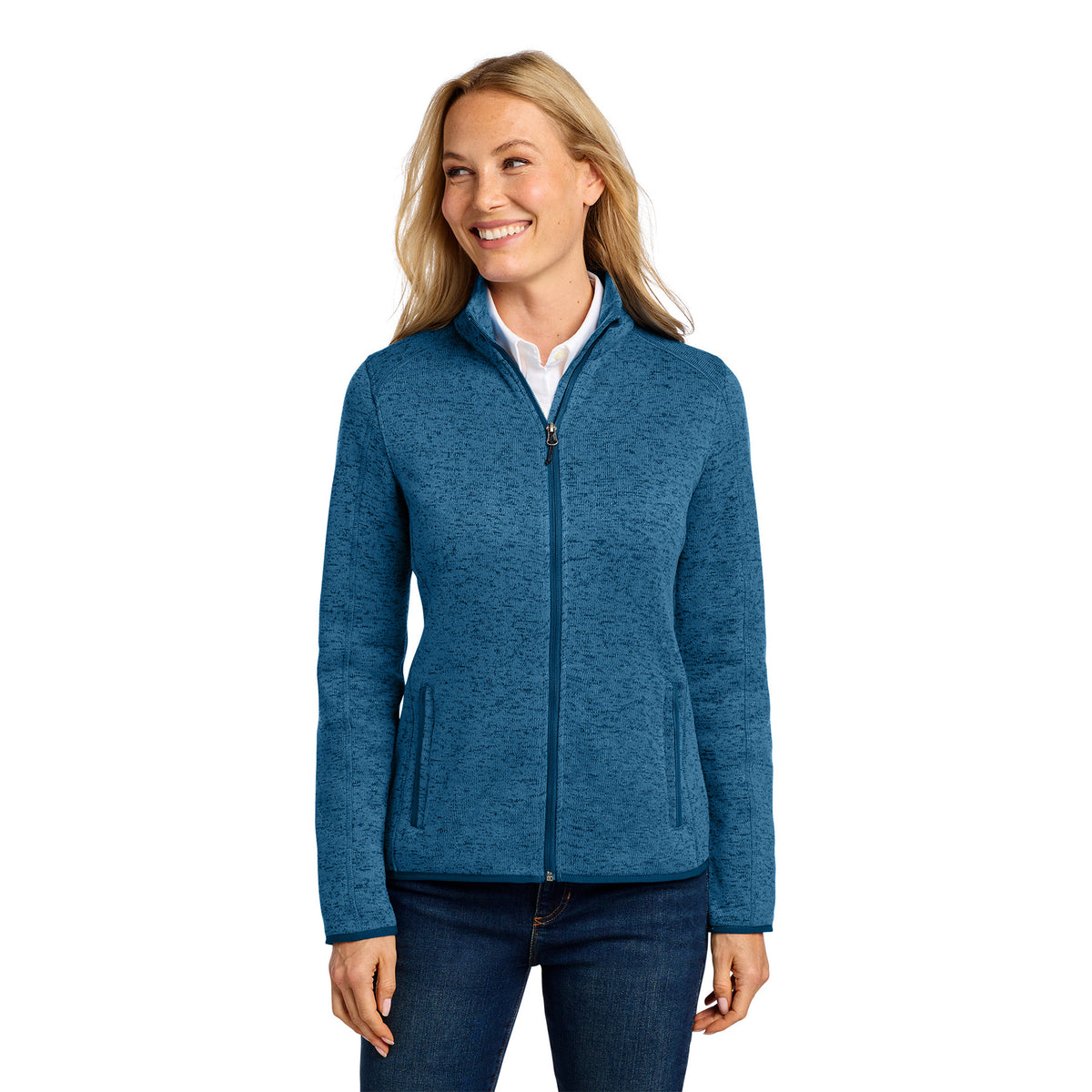 Women's Sweater Fleece Jacket L232