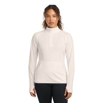 Ladies Sport-Wick® Stretch 1/4-Zip Pullover