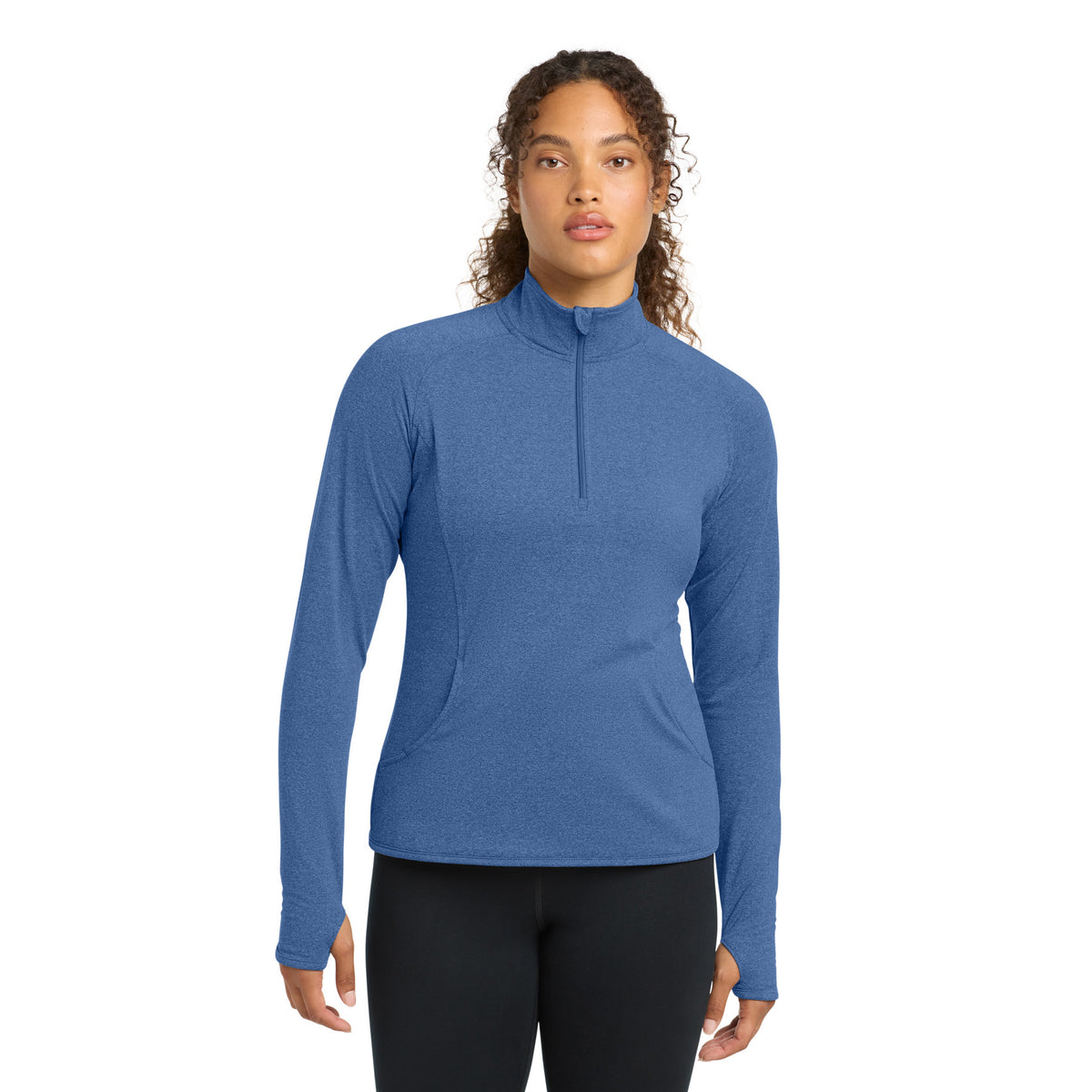 Ladies Sport-Wick® Stretch 1/4-Zip Pullover