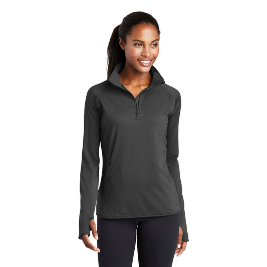 Ladies Sport-Wick® Stretch 1/4-Zip Pullover