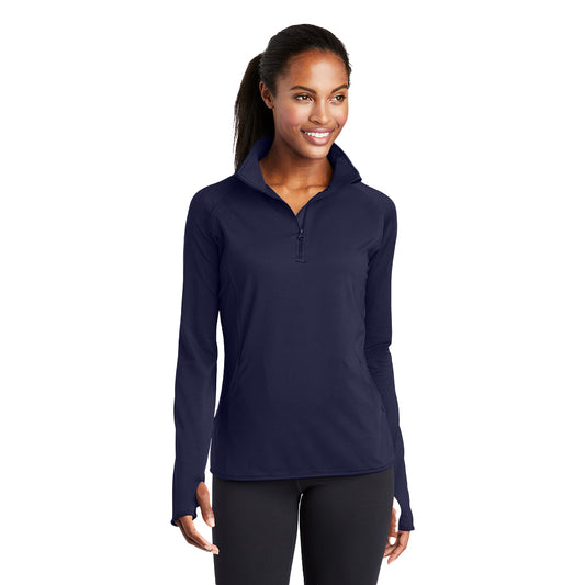 Ladies Sport-Wick® Stretch 1/4-Zip Pullover LST850