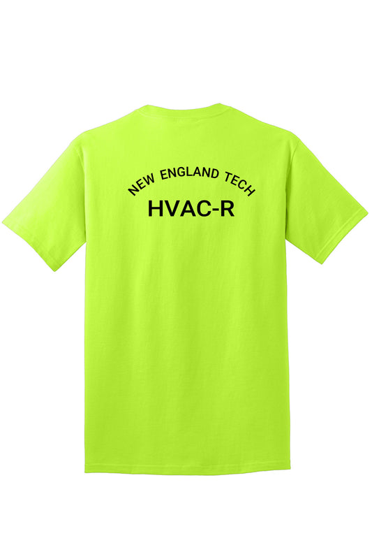 NEIT HVAC-R Adult Core Cotton Safety Green Tee