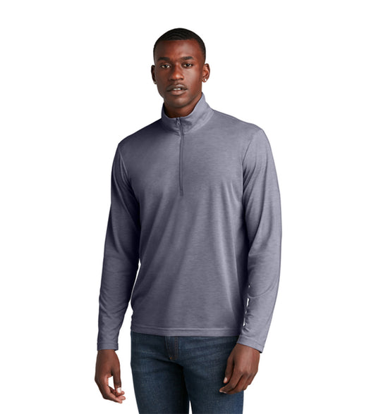 Men's Tri-Blend Wicking 1/4-Zip Pullover ST407