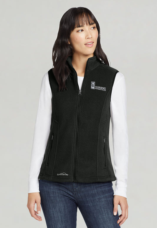 Women's Fleece Vest - EB205
