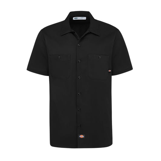 Davies Industrial Cotton Short-Sleeve Work Shirt