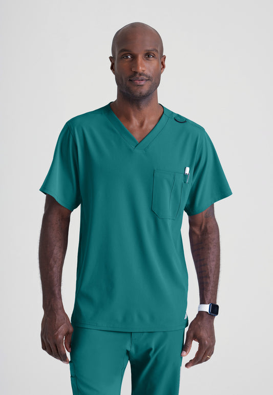 Men's Structure 1-Pocket V-Neck Tuck-In Top (SK0112)