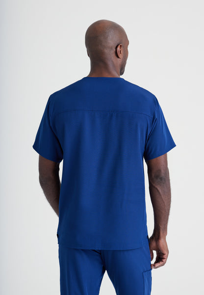 Skechers™ By Barco SK0112 Men's Structure 1-Pocket V-Neck Tuck-In Top