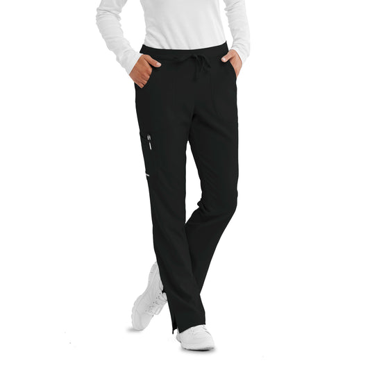 Women's Reliance 3-Pocket Mid-Rise Straight Leg Cargo Scrub Pant (SK201)