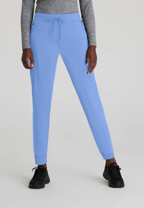 Women's Pace 5-Pocket Ribbed Cuff Jogger (SKP669)